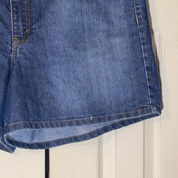 Gloria Vanderbilt High Rise Denim Shorts 18 - Picture 5 of 15